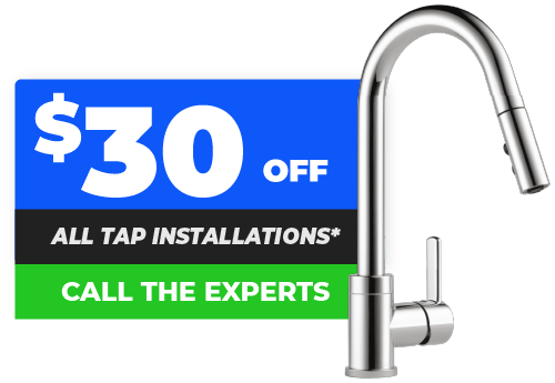 $30 off on all tap installations